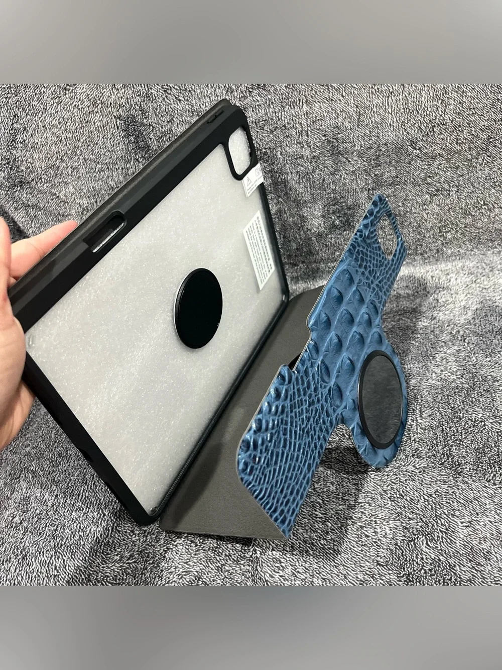 ProtUTab premium protective tablet case for an Apple iPad Pro 4 Gen, blue